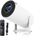 Portable_Projector (4500 lm / 1 Speaker / Wireless / Remote Controller) Portable Projector  (White)